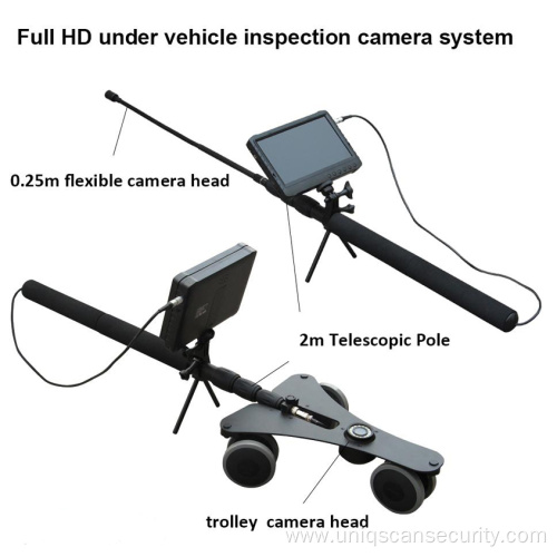 Uniqscan Portable Under Vehicle Inspection Mirror